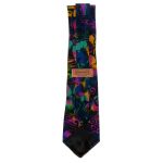 Missoni vibrant design silk tie