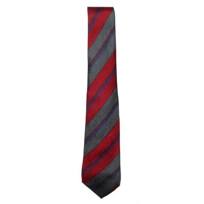 Christian Dior Monsieur jacquard striped silk tie