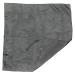 Macclesfield, England black silk pocket square