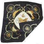 Hermes Springs design silk scarf by Philippe Ledoux