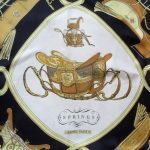 Hermes Springs design silk scarf by Philippe Ledoux