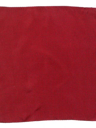 Joseph Abboud dark red silk pocket square