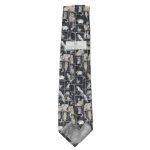 Jose Piscador animal design silk tie