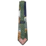 Lloyd Attree and Smith golfer design silk tie