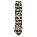 Antiche Seterie Geese design silk tie