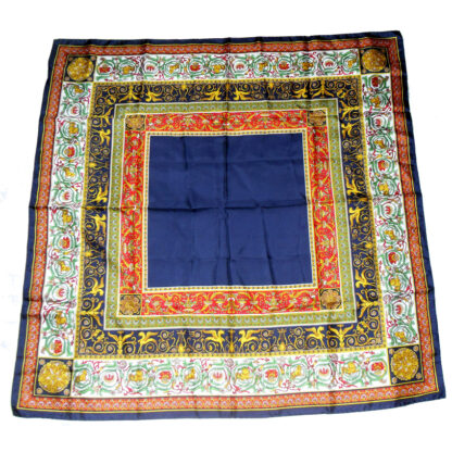 Heraldry design silk scarf