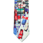 Gallery Collection by Christina Desiree Wrigley Field Chicago silk tie