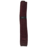 Lock & Co brown silk knit tie
