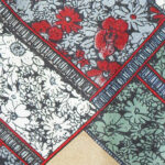 Jakes Makes by Stephano Gils patchwork design silk tie made in Belgium