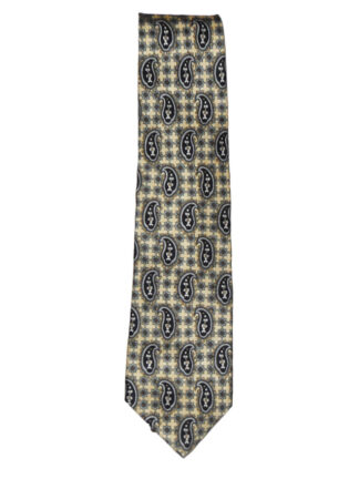 Tom James, USA, paisley design silk tie