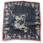 OSWALD by Andres cartoon design silk scarf