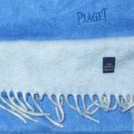 Piaget, Italy, blue cashmere scarf