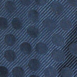 Lanvin dark blue jacquard silk tie