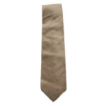 Calvkin Klein pale gold textured silk tie