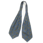Tootal blue paisley design cravat