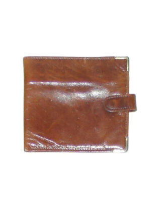 Hudson's goatskin brown wallet