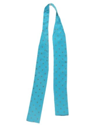 Viky Davis turquoise silk scravat