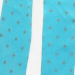 Viky Davis turquoise silk scravat