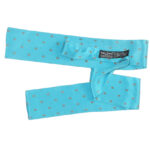 Viky Davis turquoise silk scravat