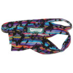 Beau Ties Vermont colourful abstract design self tie bow tie
