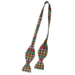 Altea. Italy, harlequin deisign silk bow tie