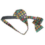 Altea, Italy, harlequin deisign silk bow tie